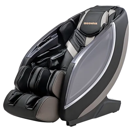 Массажное кресло Ergonova ErgoLine 4 Black Grey