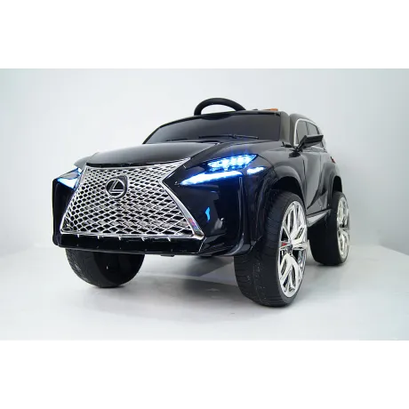 Электромобиль RiverToys Lexus Е111КХ BLACK-GLANEC - Фото 17