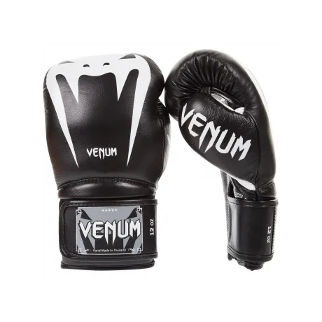 Перчатки боксерские Venum Giant 3.0 Black Nappa Leather