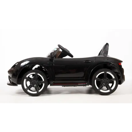 Электромобиль Barty Porsche Sport М777МР черный - Фото 4