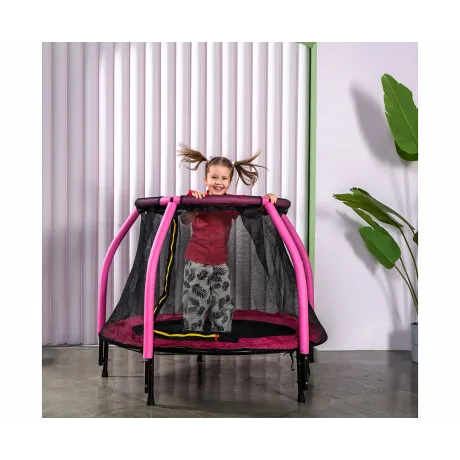 Батут DFC JUMP KIDS 48" розовый - Фото 3