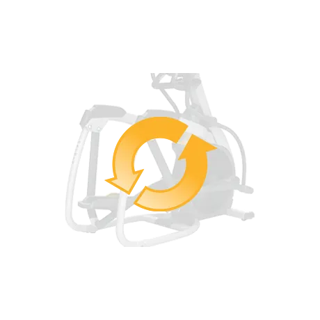 Эллиптический тренажер коммерческий MATRIX E7XI (E7XI-03 Iced Silver) - Фото 6