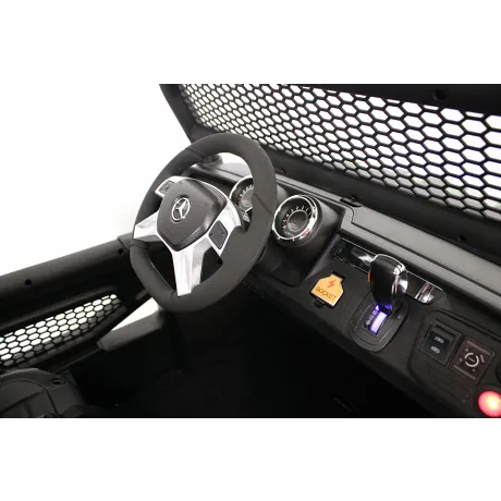 Электромобиль RiverToys Mercedes-Benz Unimog Concept P555BP 4WD (белый) - Фото 5