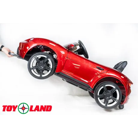 Электромобиль ToyLand Porsche Sport QLS 8988 красный (краска) - Фото 9
