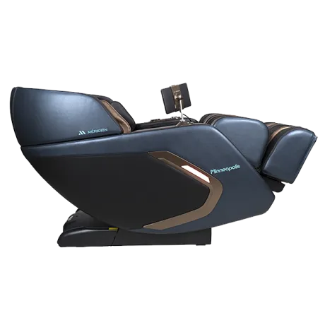 Массажное кресло Meridien Minneapolis (Brown + Dark blue) - Фото 5