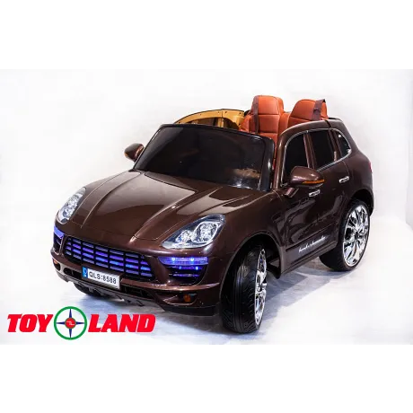 Электромобиль ToyLand Porsche Macan QLS 8588 коричневый