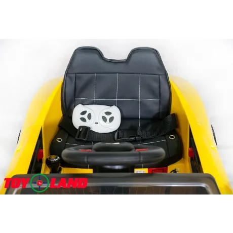 Электромобиль ToyLand Lamborghini BBH 1188 желтый (краска) - Фото 4