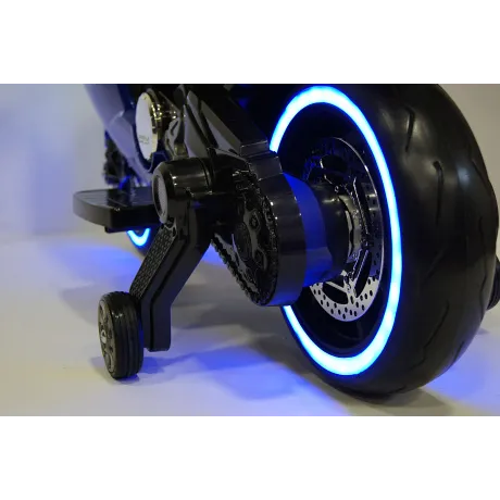 Мотоцикл RiverToys A001AA синий - Фото 5