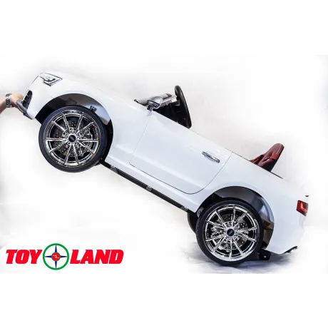 Электромобиль ToyLand Audi RS 5 белый - Фото 9