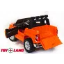 Детский электромобиль ToyLand TOYOTA TUNDRA MINI оранжевый - Фото 6