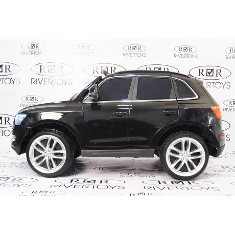 Электромобиль RiverToys AUDI Q5 Black - Фото 16