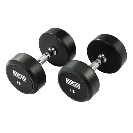 Гантель обрезиненная 15 кг BG-PA-DB-R150 - Фото 5