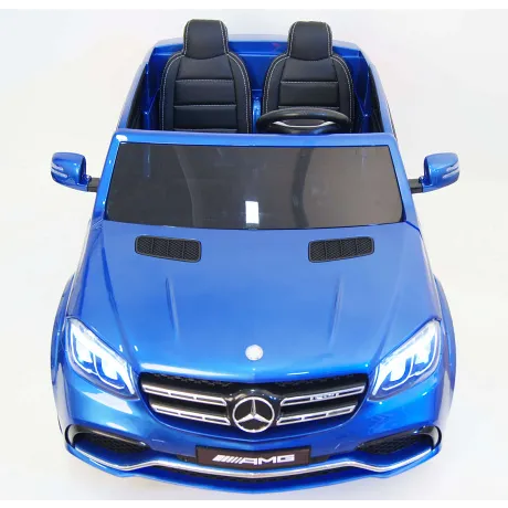 Электромобиль RiverToys Mercedes-Benz GLS63 4WD (синий глянцевый) - Фото 18