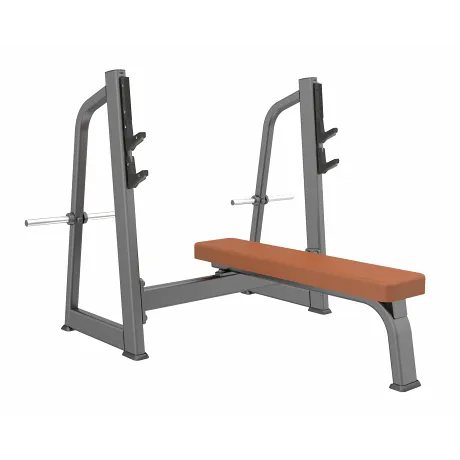 Скамья-стойка для жима штанги лежа DHZ Olympic Bench E-1043В