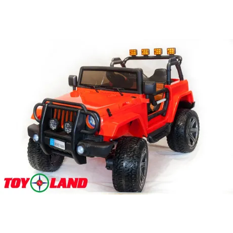 Электромобиль ToyLand Jeep WHE 1688 4Х4 красный