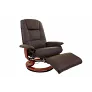 Кресло вибромассажное Calviano с подъемным пуфом и подогревом 2159 - Фото 2