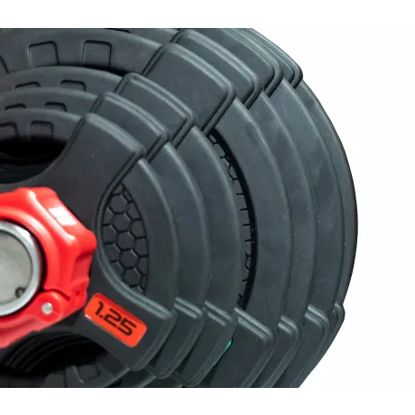 Штанга олимпийская OriginalFitTools 218 кг (диски с двумя хватами) - Фото 10