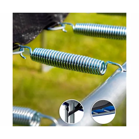 Батут DFC Trampoline STOCK 6 ft ULTRASPORT с внешней защитной сеткой - Фото 12