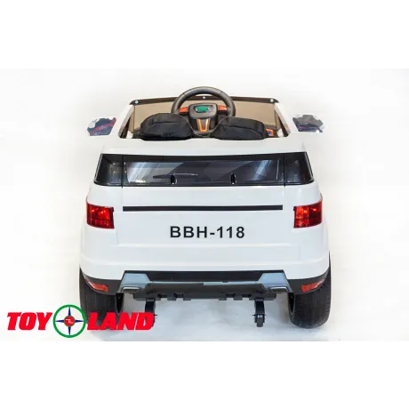 Электромобиль ToyLand Range BBH 118 белый - Фото 7