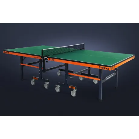 Теннисный стол Gambler FIRE зеленый - Фото 7