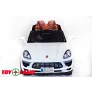 Электромобиль ToyLand Porsche Macan QLS 8588 белый - Фото 3
