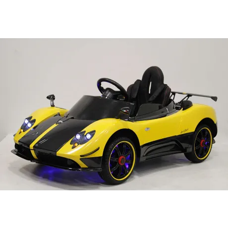 Электромобиль RiverToys PAGANI-ZONDA-CINQUE A009AA (желтый)
