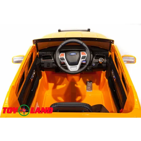 Электромобиль ToyLand СН 9936 оранжевый - Фото 7