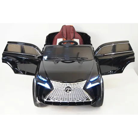 Электромобиль RiverToys Lexus Е111КХ BLACK-GLANEC - Фото 8