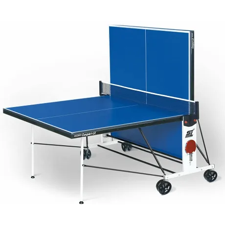 Теннисный стол Start Line Compact LX синий (с сеткой) - Фото 2