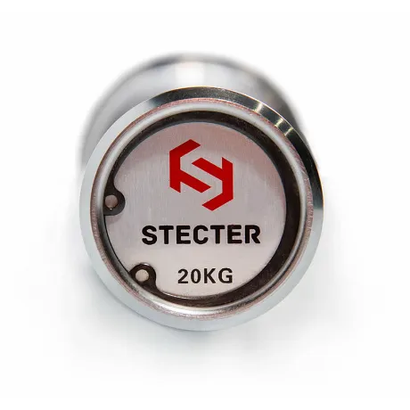 Тренировочный гриф штанги Stecter Men`s Hard Bar 20 кг - Фото 7
