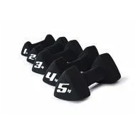 Гантель трехгранная неопреновая Adidas 5 кг