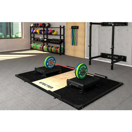 Тяжелоатлетические плинты для штанги с регулировкой высоты Stecter 20-30 см (пара) - Фото 5