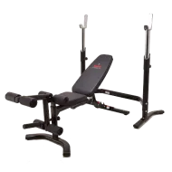 Многофункциональная силовая скамья Smith Strength WB270 со стойками под штангу Многофункциональная силовая скамья Smith Strength WB270 со стойками под штангу