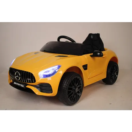Электромобиль RiverToys MERCEDES-BENZ AMG GT O008OO (желтый)