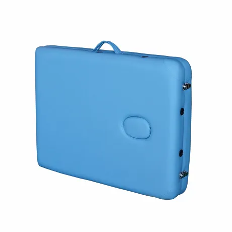 Массажная кушетка складная DFC NIRVANA Elegant Luxe (Light Blue) - Фото 3