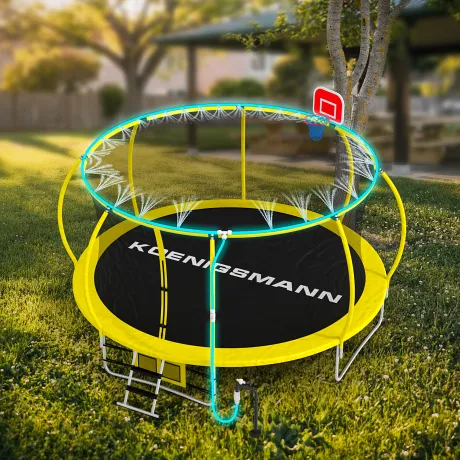Батут Koenigsmann T-14 Pro 427 cm - Фото 3