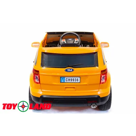 Электромобиль ToyLand СН 9936 оранжевый - Фото 6