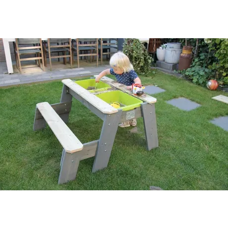 Песочница Exit Toys Акцент со скамейкой закрывающаяся - Фото 7