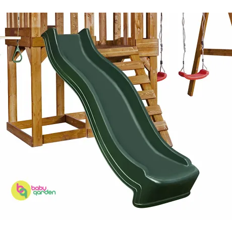Детская игровая площадка Babygarden Play 6 зеленый - Фото 6