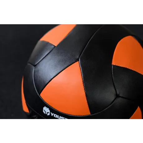 Мяч тренировочный Yousteel WALLBALL, 3 кг, D=35.5 см - Фото 4