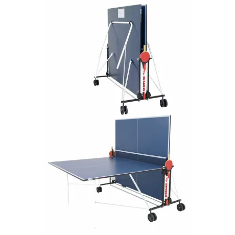 Теннисный стол Donic Indoor Roller FUN 19mm синий - Фото 2