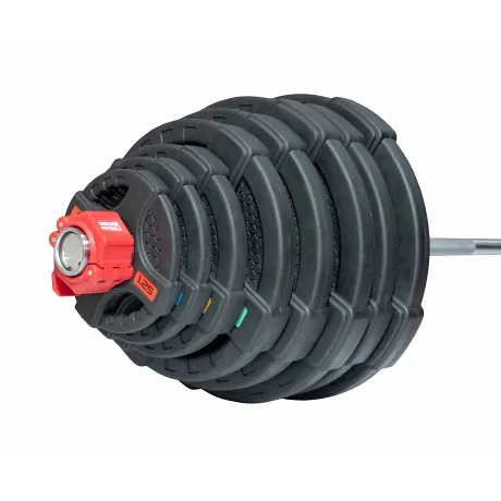 Штанга олимпийская OriginalFitTools 218 кг (диски с двумя хватами) - Фото 11