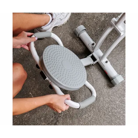 Велотренажер X-Bike DFC DavCreator Max PRO, бело-розовый - Фото 26