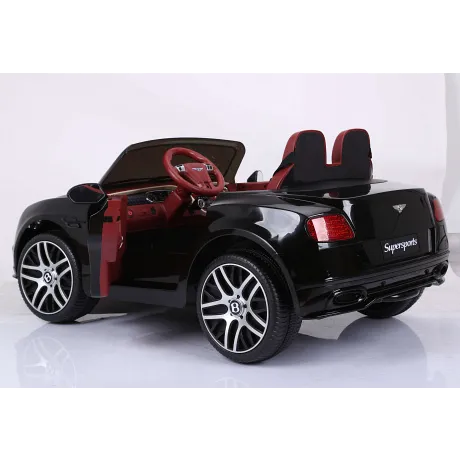 Электромобиль RiverToys BENTLEY CONTINENTAL SUPERSPORTS JE1155 (черный) - Фото 2