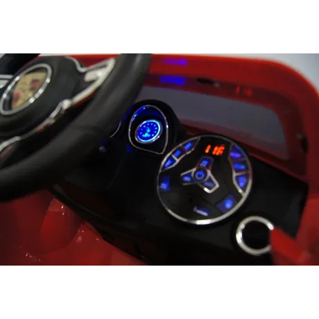 Электромобиль RiverToys Porsche Macan O005OO VIP (красный) - Фото 6