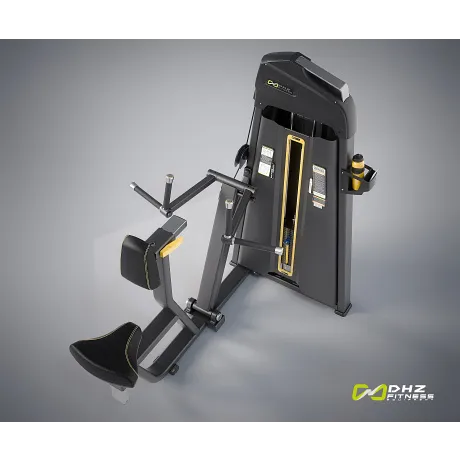 Гребная тяга с упором на грудь DHZ Vertical Row Стек 94 кг E-1034В - Фото 9