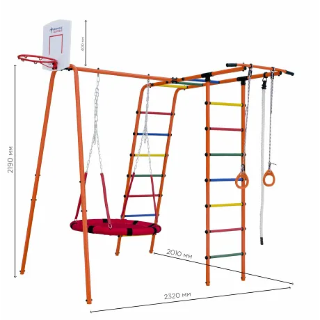 ДСК "Формула здоровья" KMS "Street 1" оранжевый радуга - Фото 4