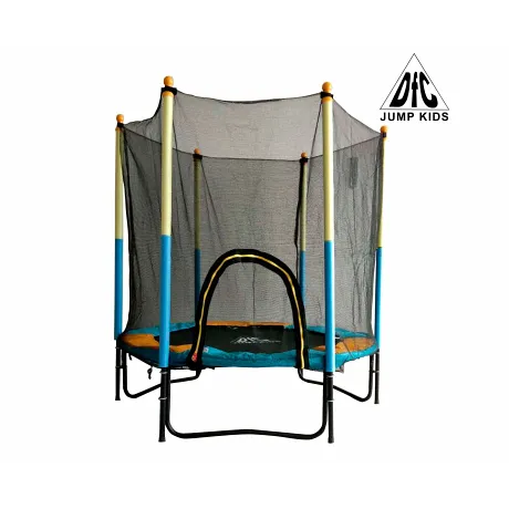 Батут DFC JUMP KIDS 60" желто-синий - Фото 2