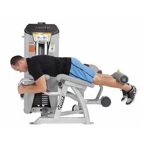 Сгибание ног лежа HOIST ROC-IT RS-1408 матовый черный/черный - Фото 3