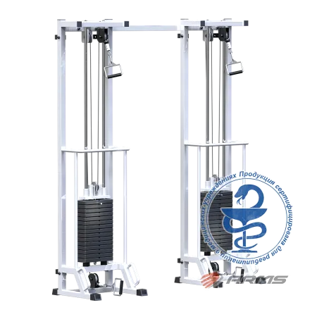 Грузоблочный тренажер Биотонус-2 стек 2 х 75 кг ARMS AR087.2х2400